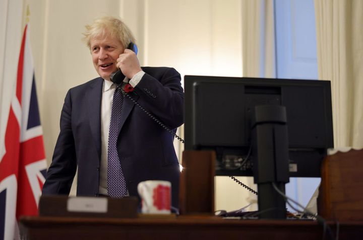 Boris Johnson calls Joe Biden from Downing Street