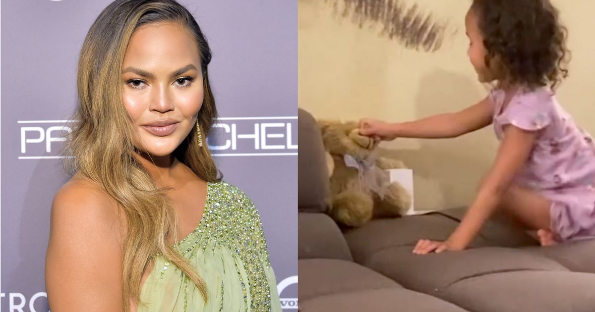 Chrissy Teigen Shares 'Cutest, Most Beautiful' Video Of Daughter Talking To Late Baby's Ashes