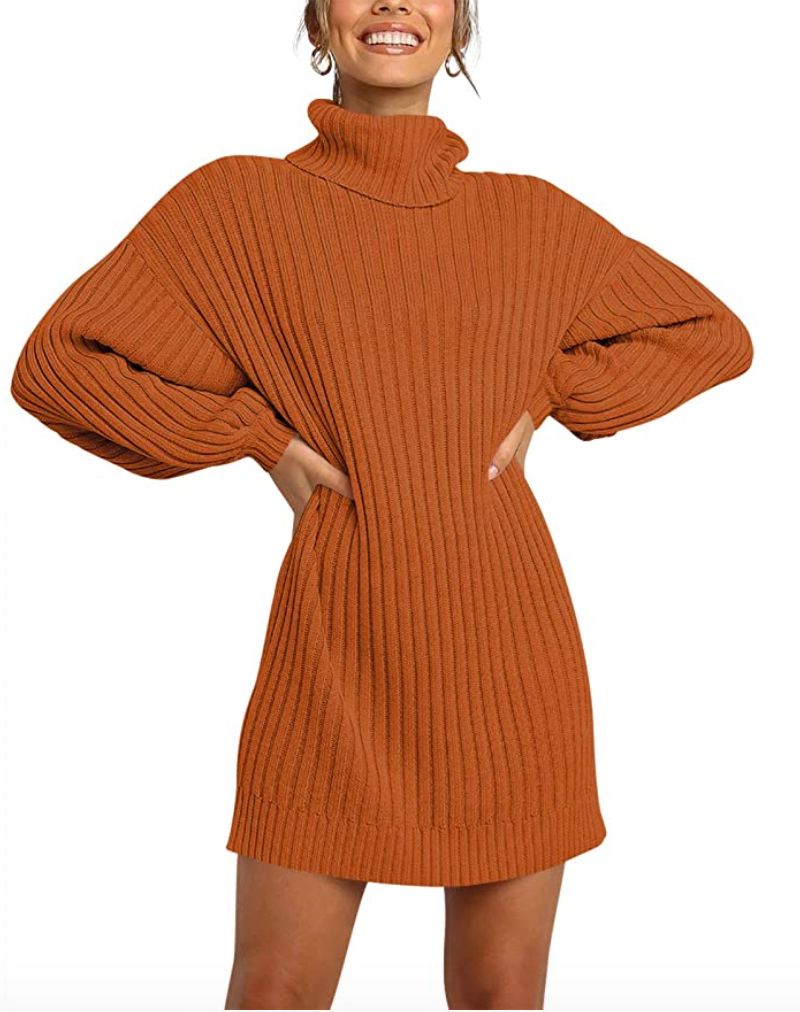 25 Sweater Dresses Under $75 That Are Easy To Dress Up Or Down ...