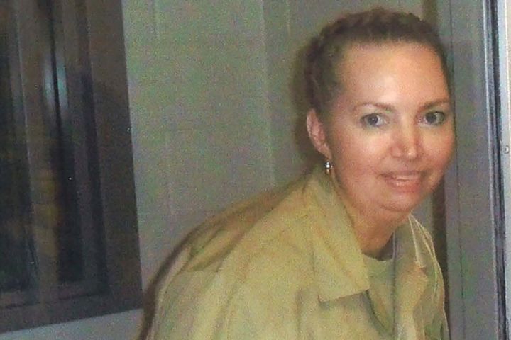 Lisa Montgomery, a federal prison inmate scheduled for execution on Jan. 12, 2021, poses at the Federal Medical Center Fort Worth in an undated photograph, courtesy of her lawyers.