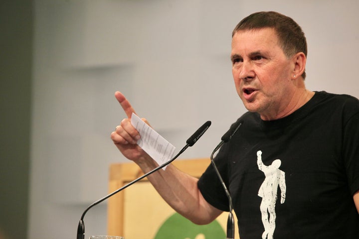 Arnaldo Otegi, el 12 de julio de 2020 en San Sebastián (Nagore Iraola/Europa Press via Getty Images).