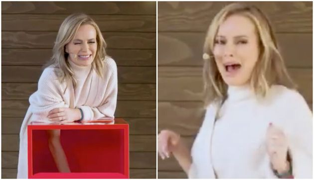 Amanda Holden did her own Bushtucker Trial on Heart Radio