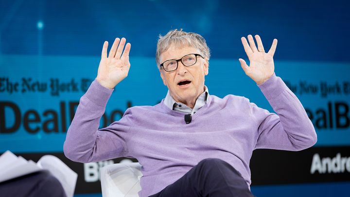 Bill Gates en el New York Times Dealbook 2019