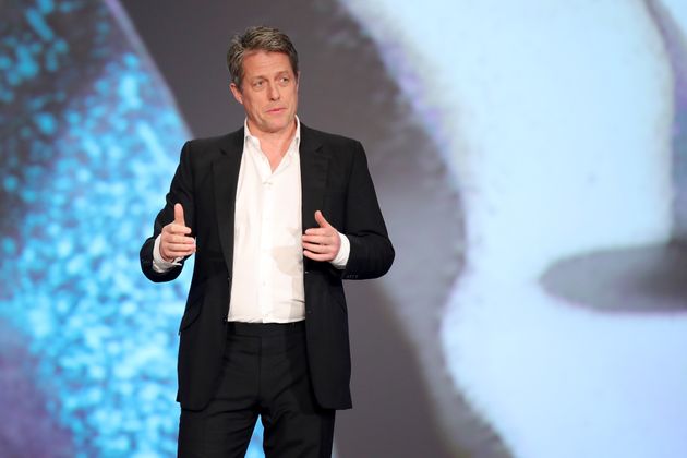 Hugh Grant in Berlin in February 2020