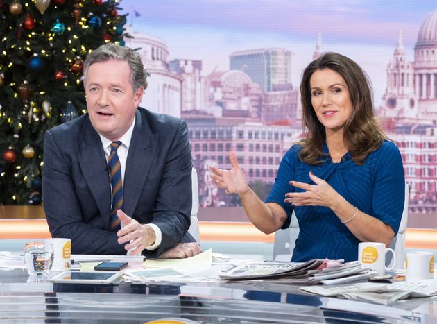 Piers Morgan and Susanna Reid 