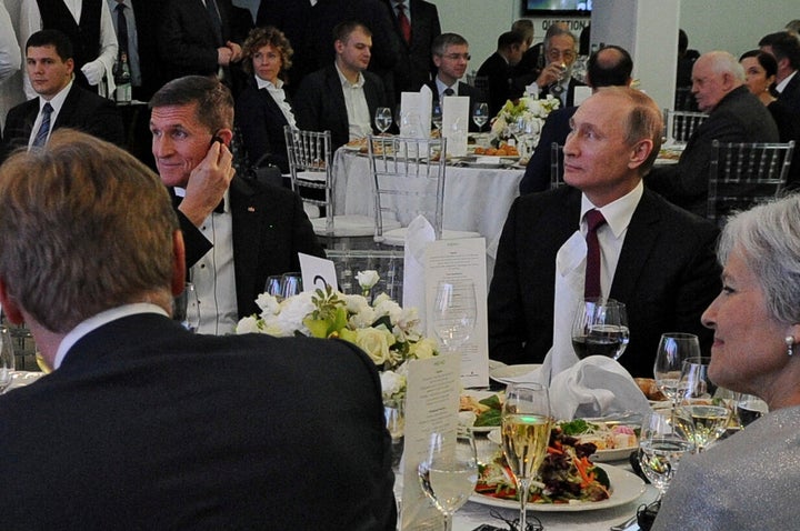 Overtures to the Russian ambassador in Washington, D.C., by former Trump national security adviser Michael Flynn (left) before President Barack Obama left office horrified Democrats.