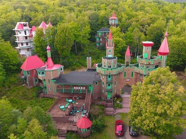 Chateau Bahia, a 16-bedroom castle in Quebec is for sale.