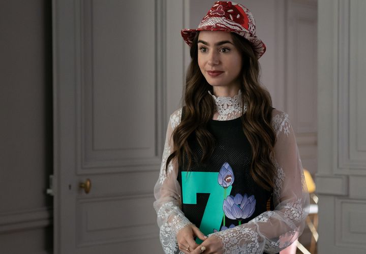 Lily Collins in Emily In Paris