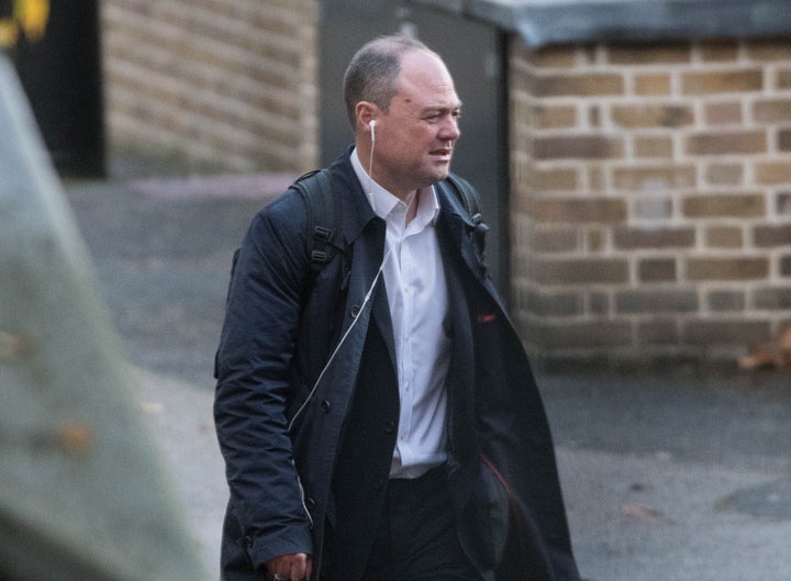 Prime Minister Official Spokesman James Slack in Downing Street