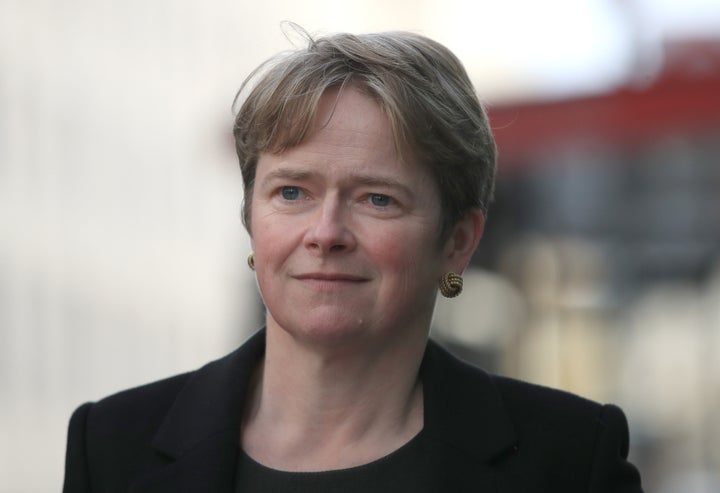 Baroness Dido Harding, executive chair of NHS Test and Trace, in Westminster, London.