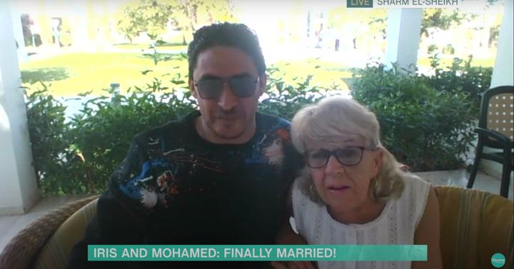 Iris and Mohamed have tied the knot
