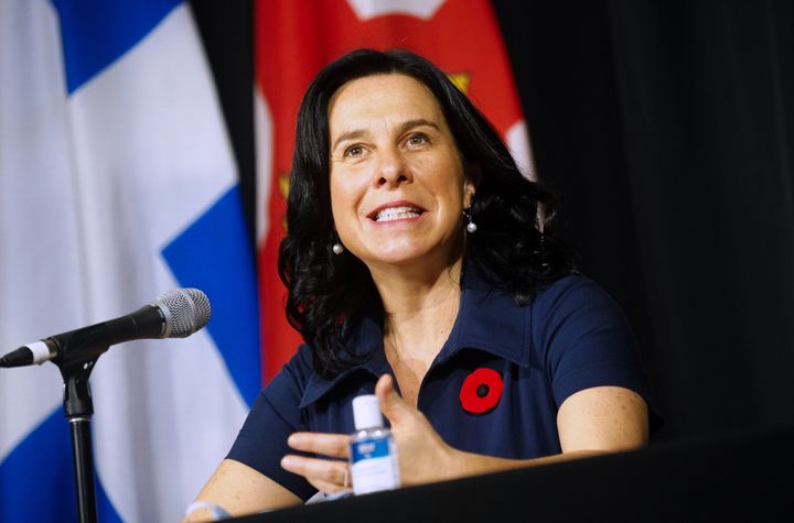 La mairesse de Montréal, Valérie Plante. (photo d'archives)
