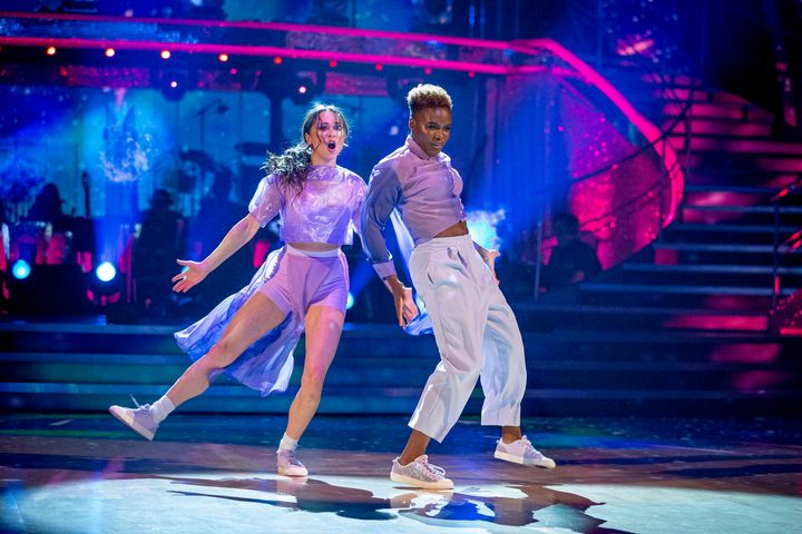 Katya Jones and Nicola Adams had to withdraw from last year's Strictly