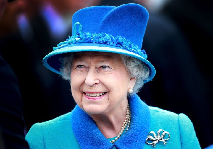 Queen Elizabeth II on Sept. 9, 2015, in Tweedbank, Scotland. On this day, she became the longest reigning monarch in British 