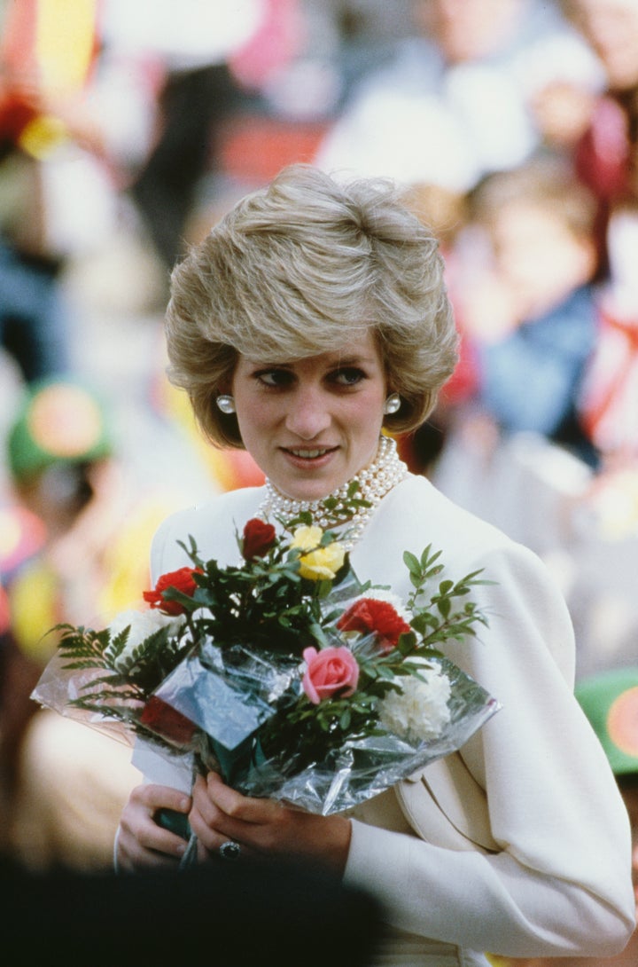 Princess Diana at the Expo '86 Exhibition in Vancouver, during the royal tour of Canada, on May 6, 1986.