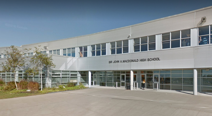 Sir John A. Macdonald High School is changing its name.