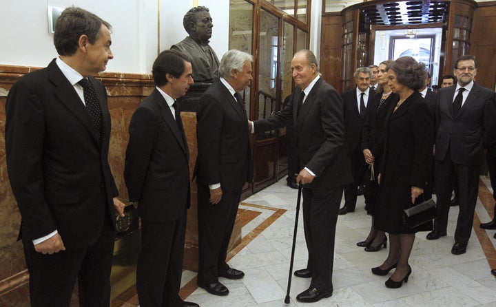 Zapatero, Aznar, González, los eméritos y Rajoy.