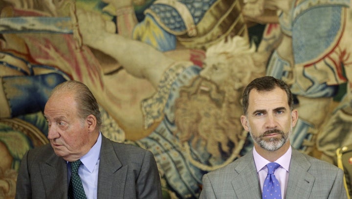 Juan Carlos I y Felipe VI