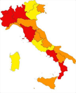 le tre zone e le regole locali come cambia la mappa dei divieti in italia l huffpost