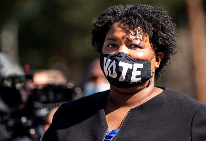 Organizations originally launched by former gubernatorial candidate Stacey Abrams registered 800,000 new voters ahead of the 2020 elections, in which Georgia voted for a Democratic presidential candidate for the first time since 1992.