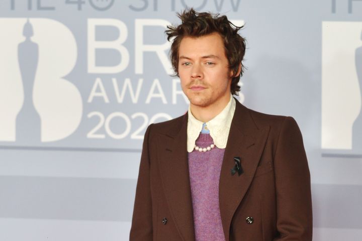 2020年2月18日、イギリス・ロンドンのBRIT Awards2020で撮影