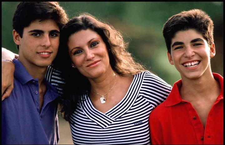 Carmina Ordóñez con Fran y Cayetano