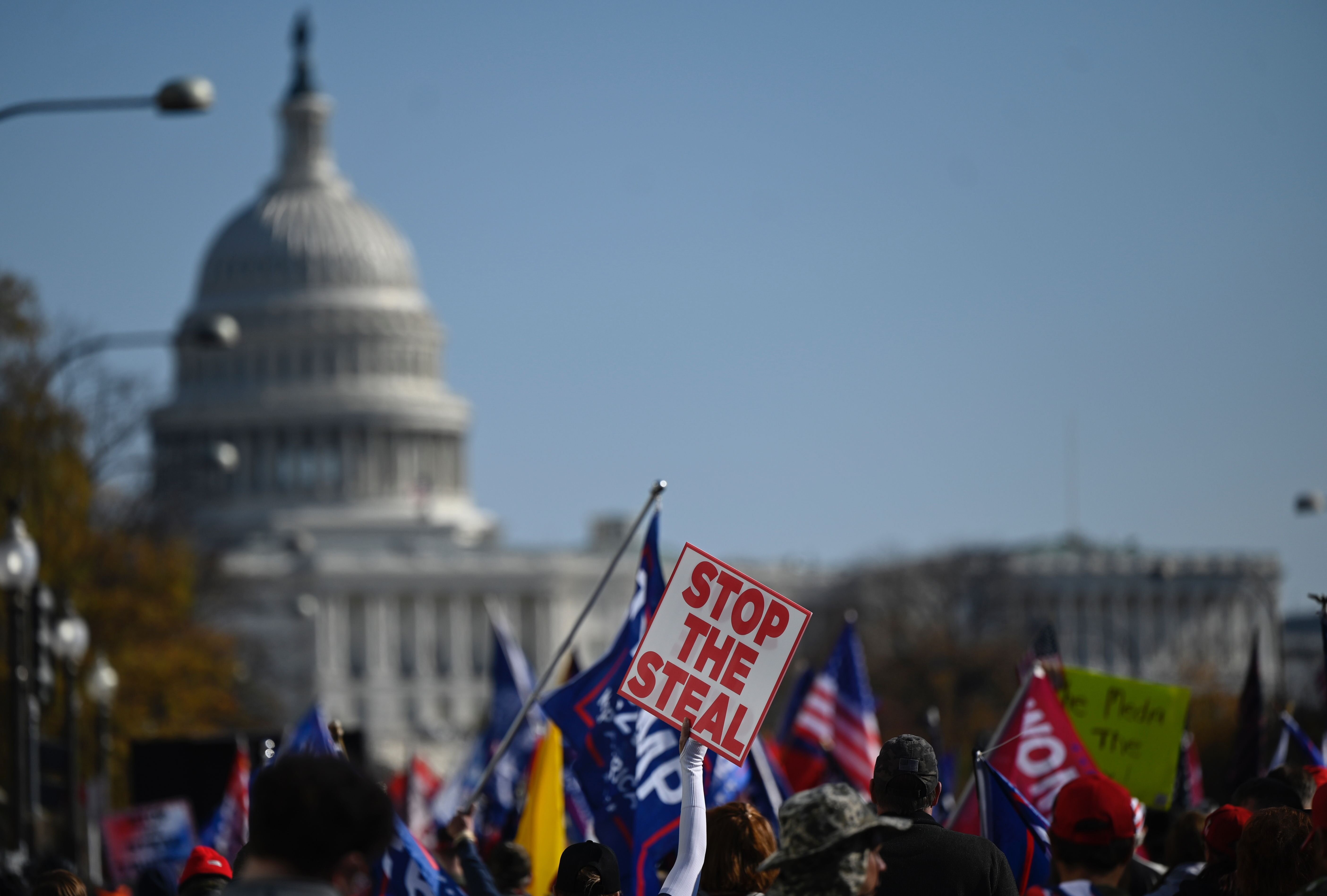 Militia Groups, Conspiracy Theorists Rally In D.C. For Election Loser ...