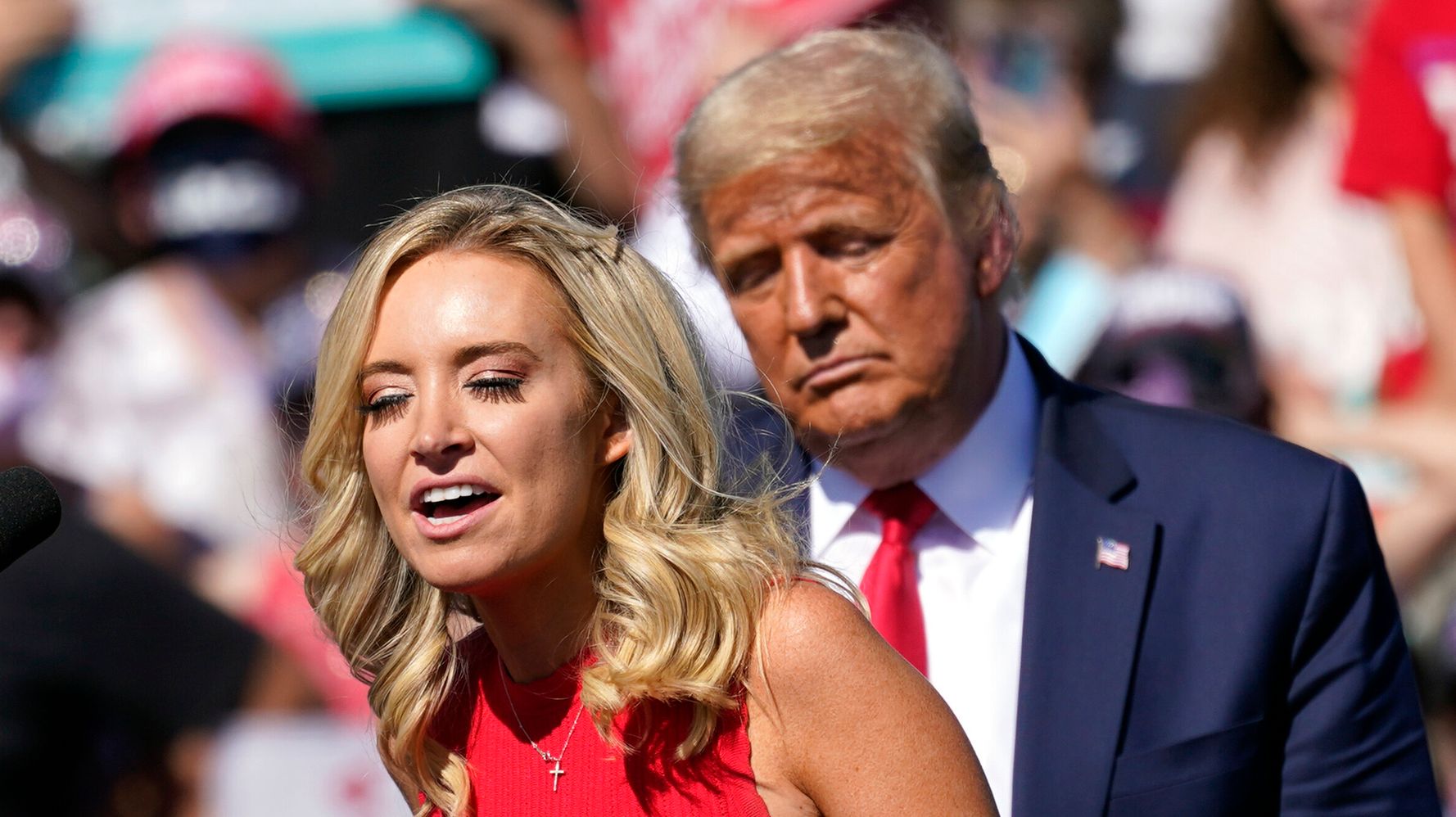Kayleigh McEnany Breaks White House Whopper Record With MAGA Crowd Tally