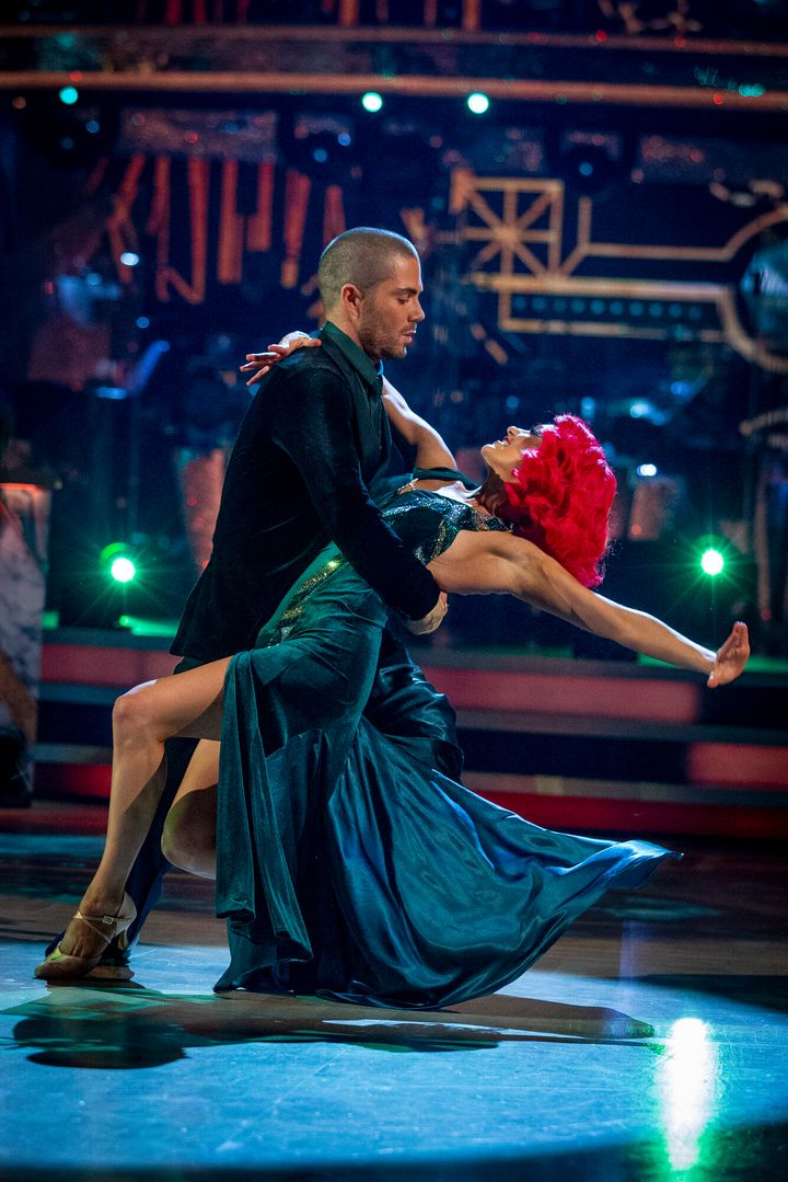 Max George and Dianne Buswell have been voted off Strictly Come Dancing
