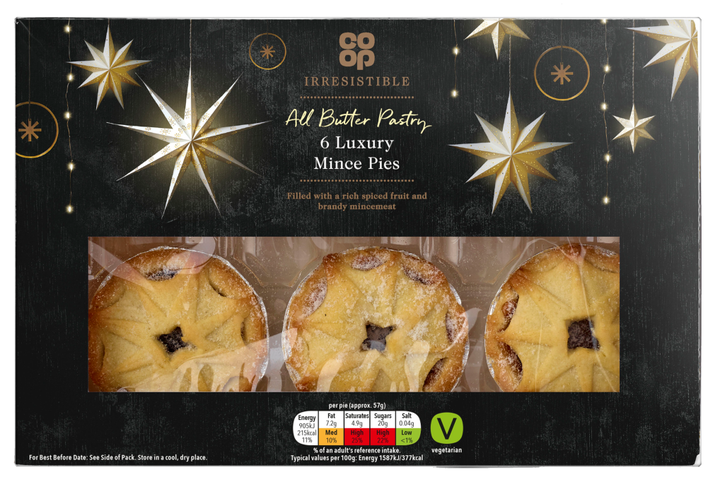 Co-Op Luxury Mince Pies