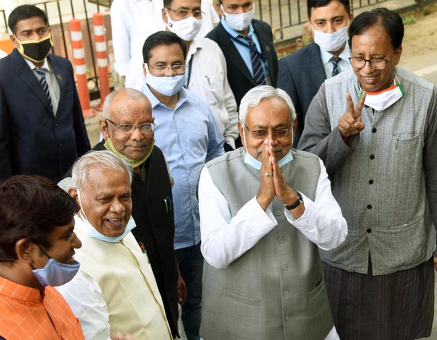 Nitish Kumar Takes Oath As Bihar Chief Minister For Fourth Term, RJD Boycotts