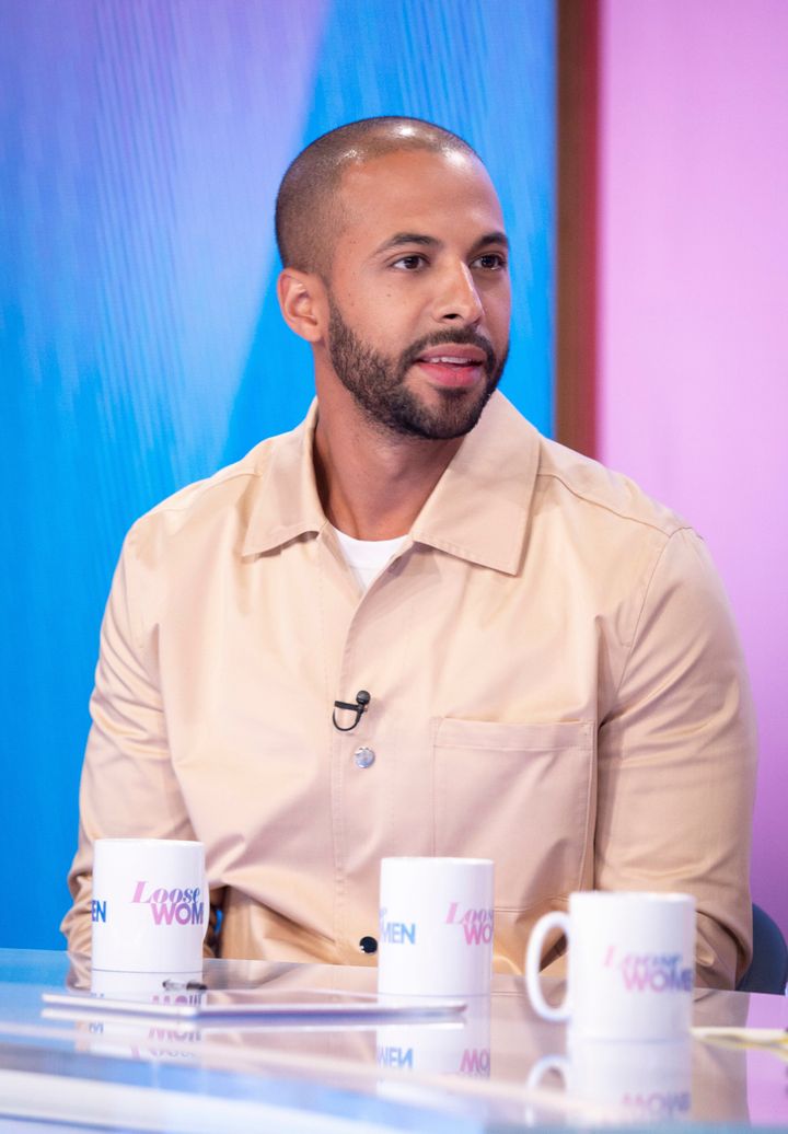 Marvin Humes on Loose Women last year