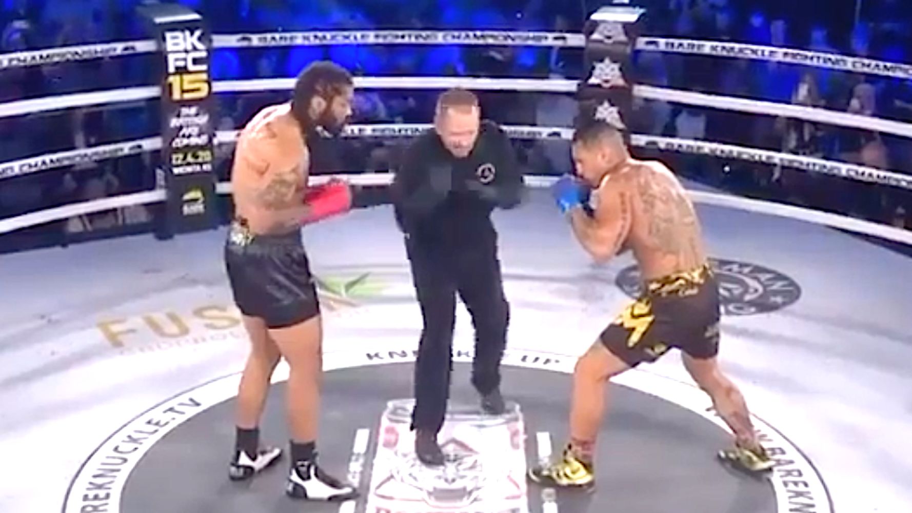 Got 3 Seconds? Watch The Fastest Knockout Ever In Bare Knuckle Fighting Championship