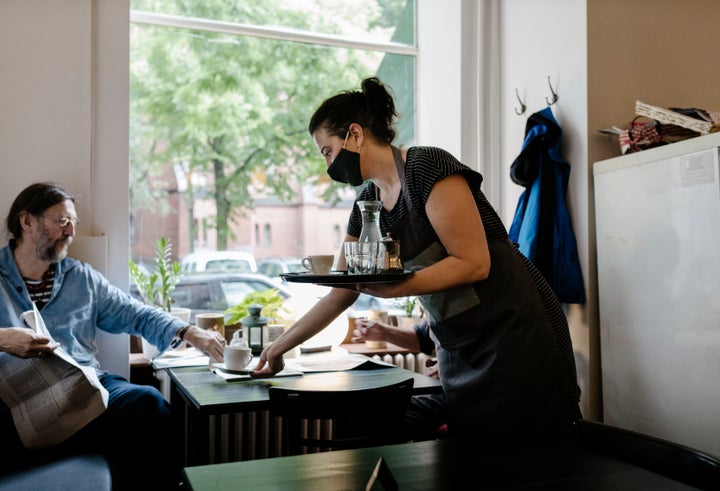 Many servers said they wish customers would mask up when interacting with staff.
