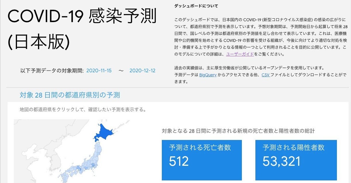 グーグル コロナ 予測 サイト コロナ 予測 サイト グーグル