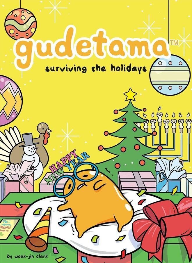 Gudetama: Surviving the Holidays Book — $12.99