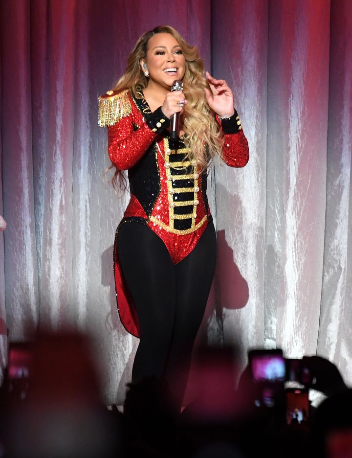 The queen of all things festive, Mariah Carey