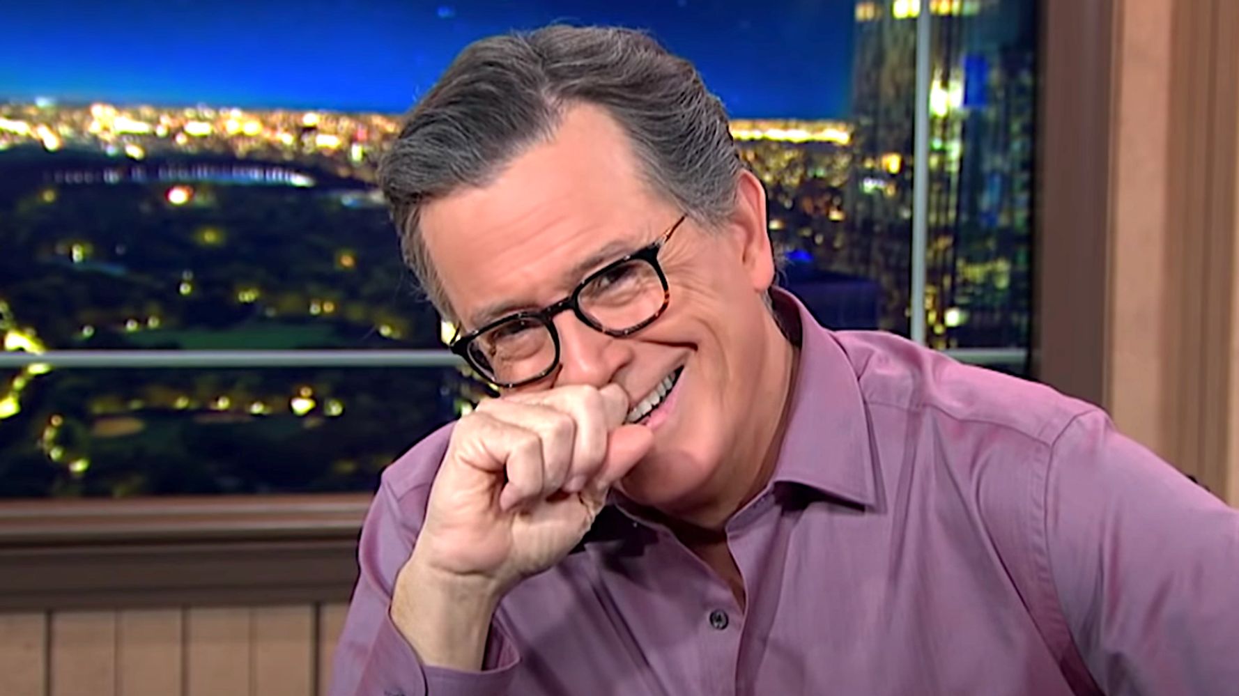 Stephen Colbert Enjoys His Fleetwood Mac Burn Of Donald Trump