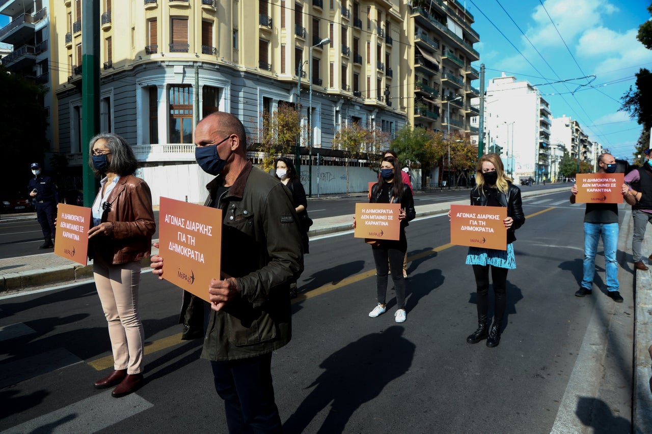 Πορεία του ΜΕΡΑ 25 για το Πολυτεχνείο