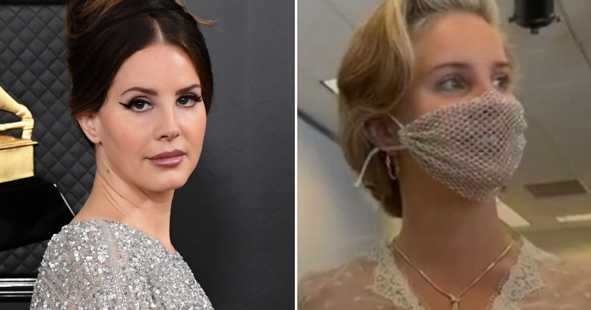Lana Del Rey Finally Sets The Record Straight Over Mesh Face Mask After Facing Backlash
