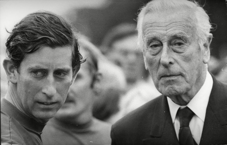 Prince Charles and Lord Mountbatten