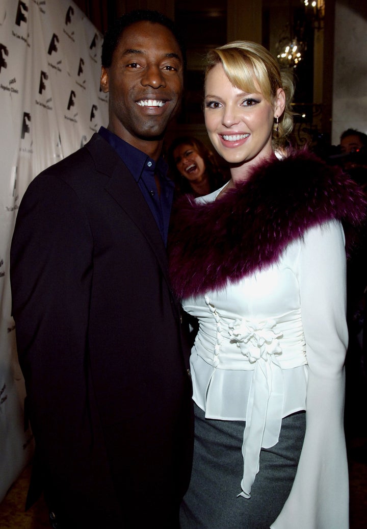 Isaiah Washington and Katherine Heigl are at odds again. 