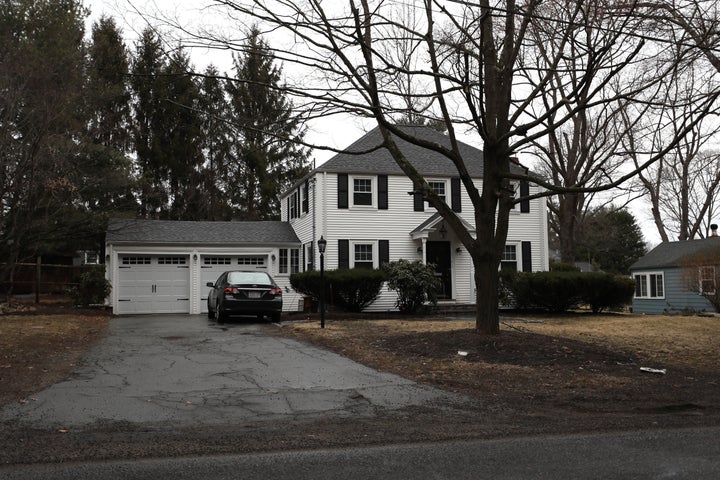 Brand's former house in Needham, Massachusetts, pictured, was purchased by Jack Zhao in 2016 for hundreds of thousands of dollars above its market value.