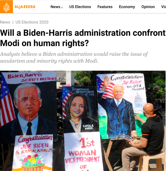 Here's What International Media Is Saying About India-US Ties Under Joe