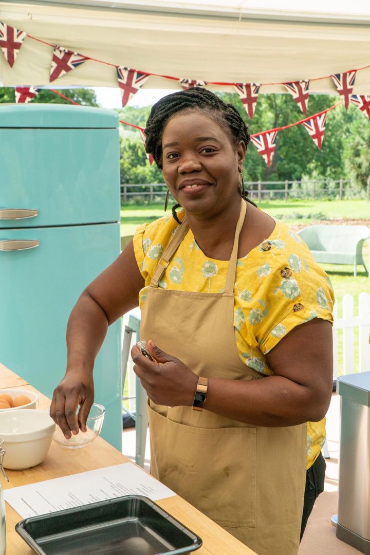 Hermine was voted off The Great British Bake Off on Tuesday