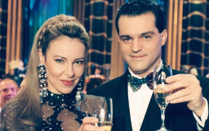 Ana Obregón y Ramón García en la gala de fin de año de 1995