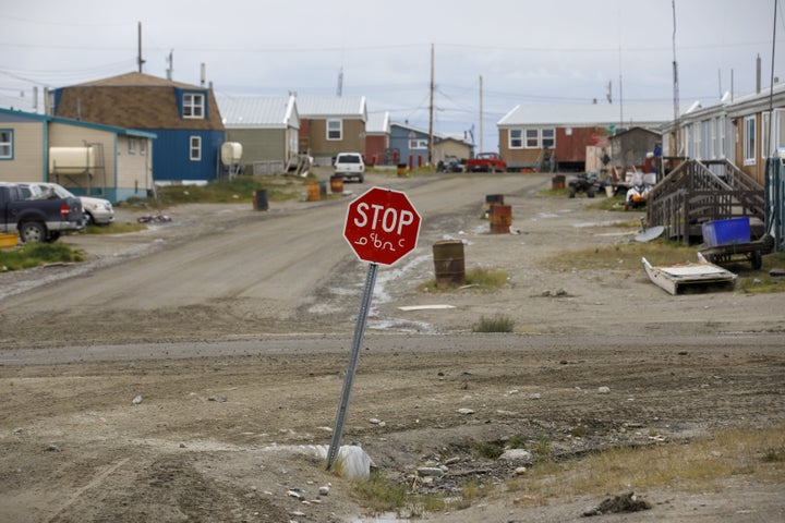 A community is seen here in Rankin Inlet, Nunavut, in July 2019. There were four active coronavirus cases in the area as of Wednesday morning.