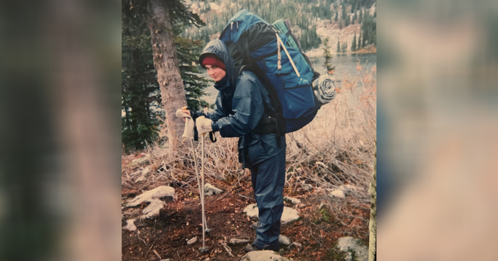 Jenny Talbot was forced on a two-week hike through the mountains in the winter of 2005, as part of Ascent. "My backpack was so heavy if I stood up straight, I would fall over," Talbot said.