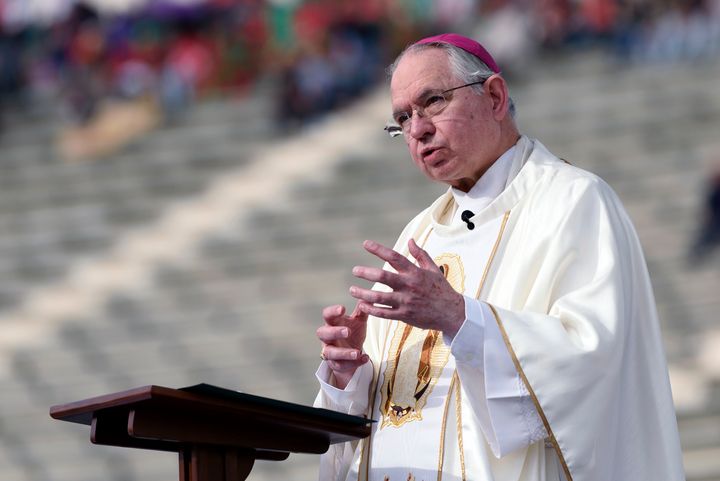 Los Angeles Archbishop Jos&eacute; Gomez leads the U.S. Conference of Catholic Bishops.