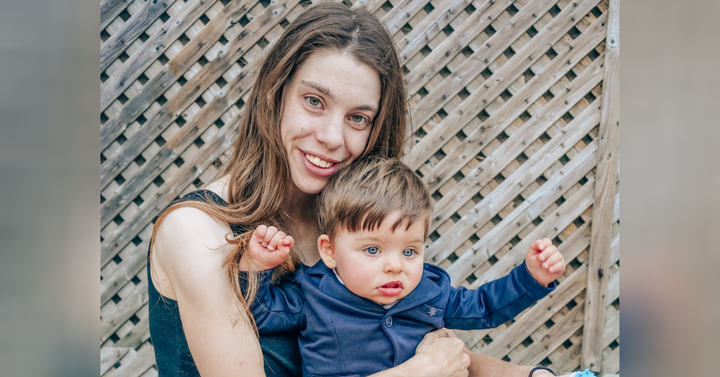 Lee Goldman, with her son Asher, in Toronto. Goldman was sent to New Haven and Provo Canyon as a teenage where she said she experienced horrific abuse.